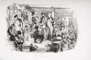 Los emigrantes, ilustración de 